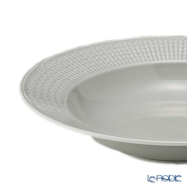 ロールストランド スウェディッシュグレース ディーププレート 25cm ミストグレイ 1062124