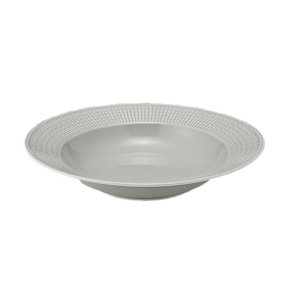 ロールストランド スウェディッシュグレース ディーププレート 25cm ミストグレイ 1062124