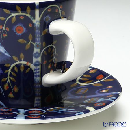 イッタラ（iittala） タイカ ブルー エスプレッソカップ＆ソーサー 100ml