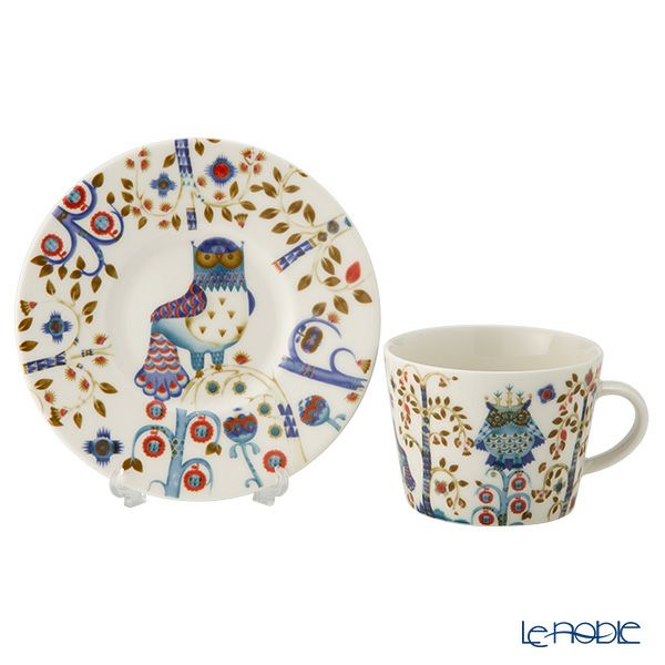 イッタラ（iittala） タイカ ホワイト コーヒーカップ＆ソーサー 200ml
