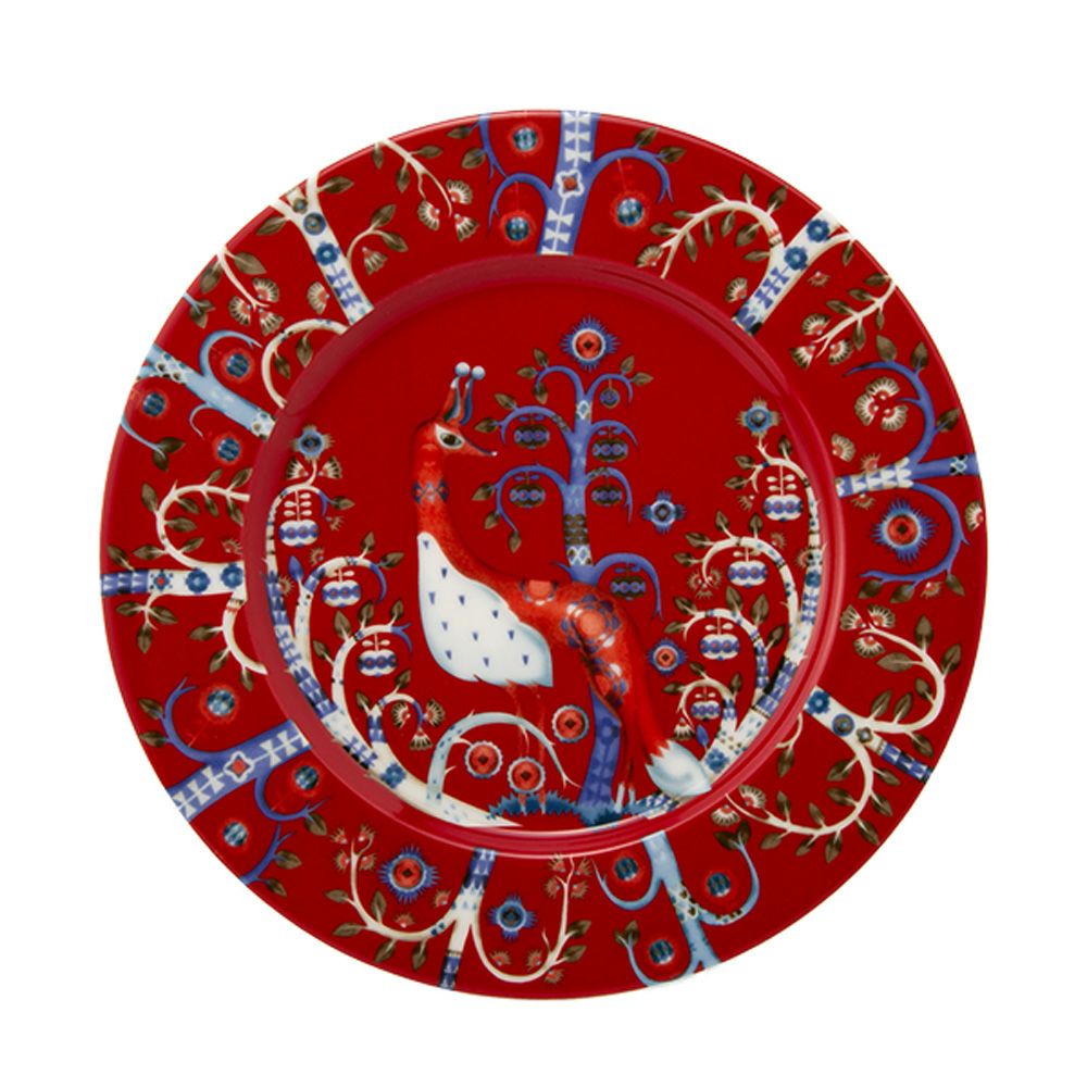 イッタラ（iittala） タイカ レッド プレート 22cm