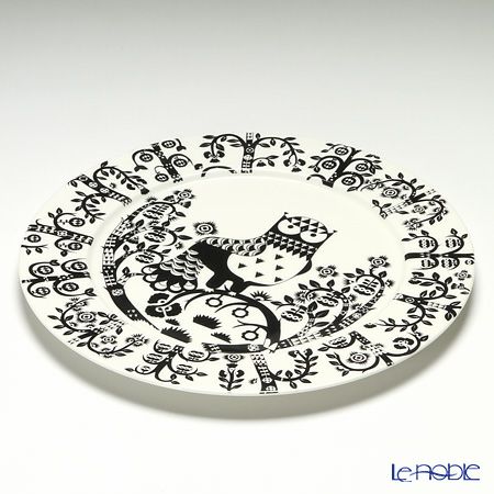 イッタラ（iittala） タイカ ブラック プレート 30cm