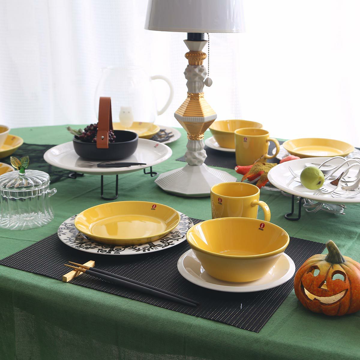 イッタラ（iittala） タイカ ブラック プレート 22cm