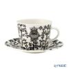 イッタラ（iittala） タイカ ブラック コーヒーカップ＆ソーサー 200ml