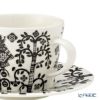 イッタラ（iittala） タイカ ブラック コーヒーカップ＆ソーサー 200ml