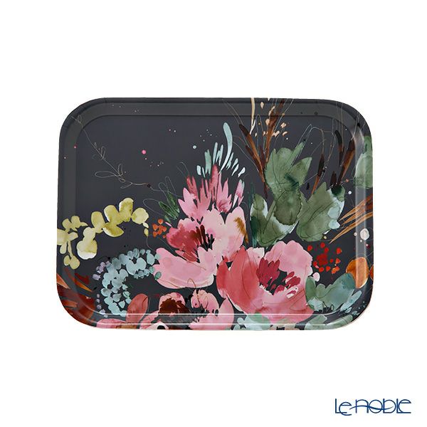 ary オーリー KELLY VENTURA／ガーデンブーケ トレイ 長方形 27×20cm
