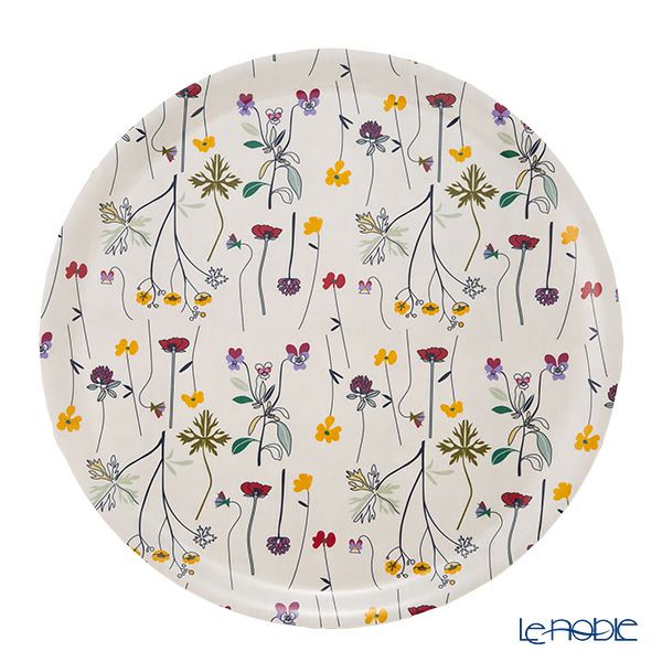 ary オーリーTHE PATTERN AGENCY HERBARIUM トレイ 丸 38cm