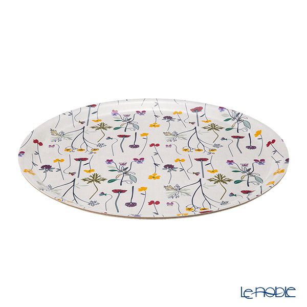 ary オーリーTHE PATTERN AGENCY HERBARIUM トレイ 丸 38cm