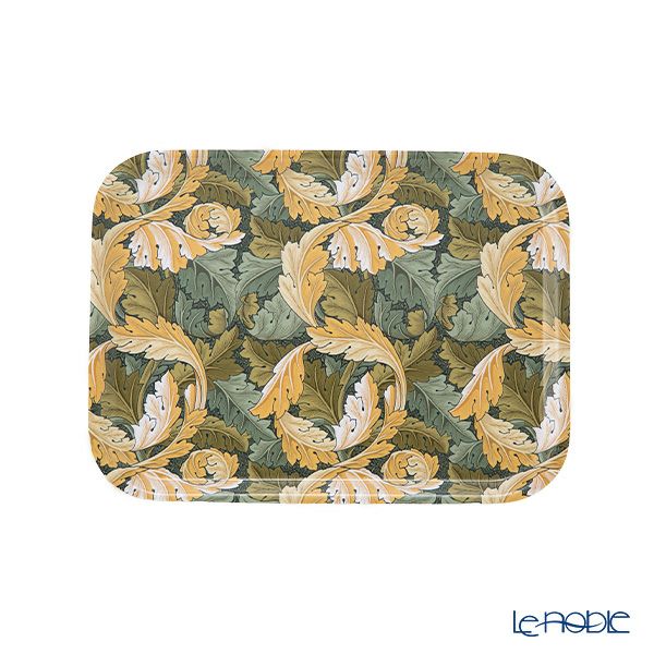 ary オーリー ウィリアムモリス／アカンサス トレイ 長方形 27×20cm