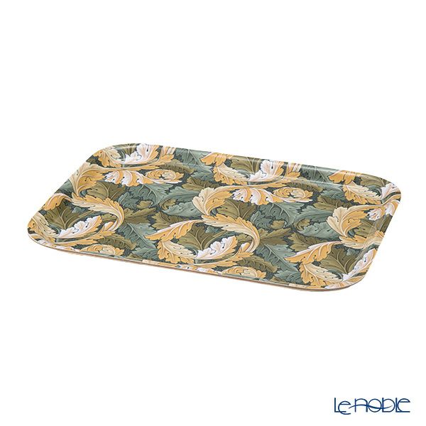 ary オーリー ウィリアムモリス／アカンサス トレイ 長方形 27×20cm