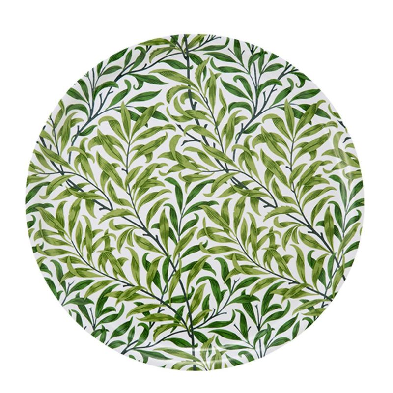 ary オーリー ウィリアムモリス／ウィローボウ トレイ 丸 31cm