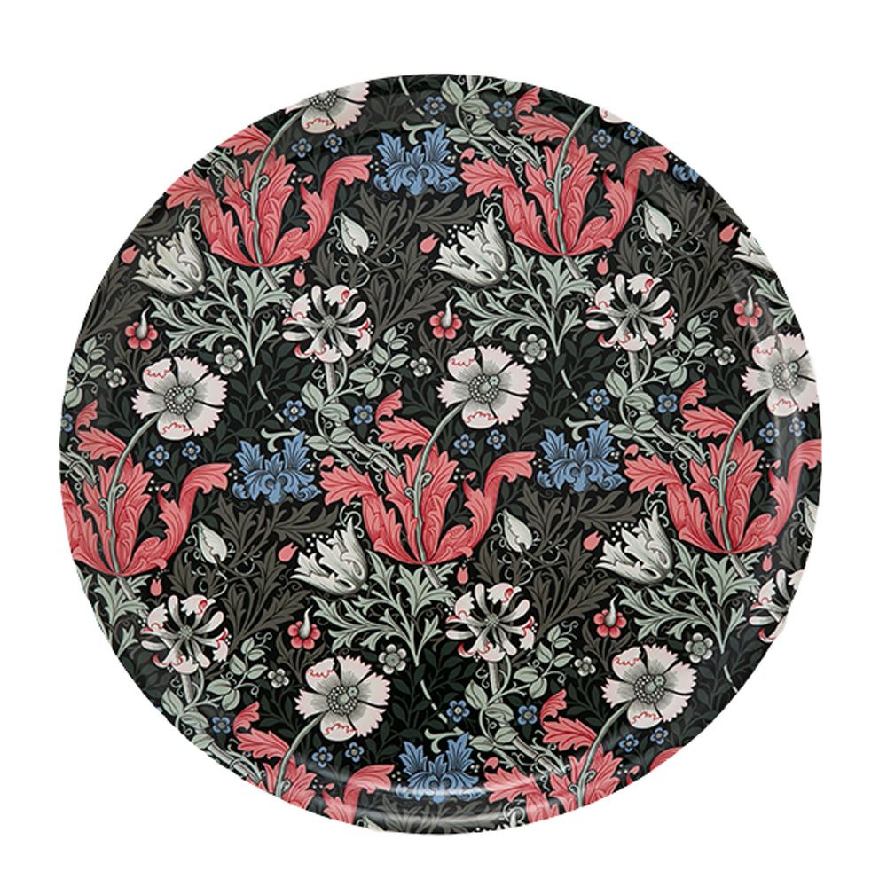 ary オーリー ウィリアムモリス／コンプトン トレイ 丸 31cm