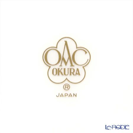 大倉陶園 富士山に咲く高原の花 碗皿（カップ＆ソーサー） 6客セット 89CU／E133