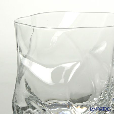 小松誠デザイン COM CRUMPLE クリア オールドファッション 300ml