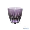 【伝統工芸】田島硝子 江戸切子 星華紋 ぐい呑み 紫 75ml TK21-301-1V