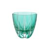 【伝統工芸】田島硝子 江戸切子 星華紋 ぐい呑み 緑 75ml TK21-301-1G