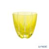 【伝統工芸】田島硝子 江戸切子 星華紋 ぐい呑み 黄 75ml TK21-301-1Y