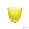【伝統工芸】田島硝子 江戸切子 星華紋 ぐい呑み 黄 75ml TK21-301-1Y