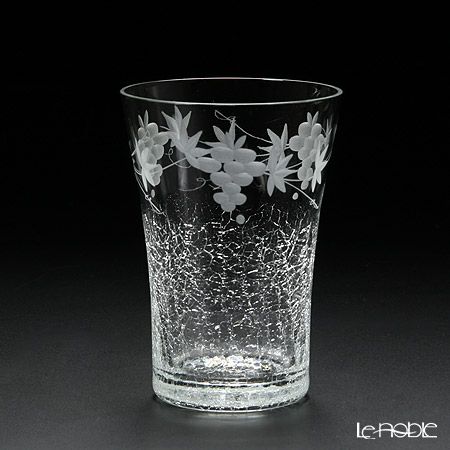 【伝統工芸】田島硝子 はな雪 フリーカップ ペア TG04-005-2