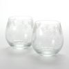 【伝統工芸】田島硝子 はな雪 ワインタンブラー ペア TG05-006-2
