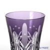 【伝統工芸】田島硝子 江戸切子 映見玉矢来 タンブラー パープル TG05-15-1V