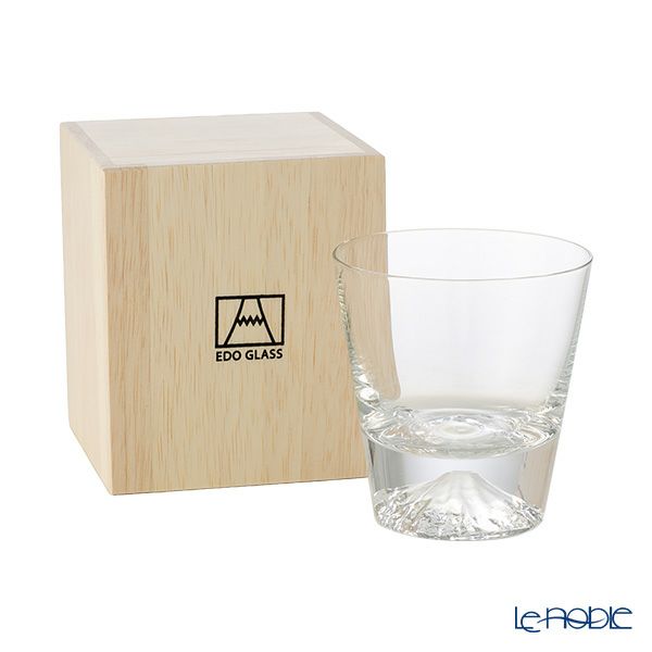 【伝統工芸】田島硝子 富士山グラス ロックグラス 270ml TG15-015-R