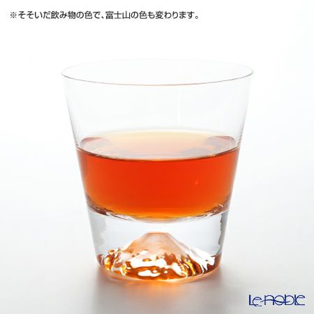 【伝統工芸】田島硝子 富士山グラス ロックグラス 270ml TG15-015-R