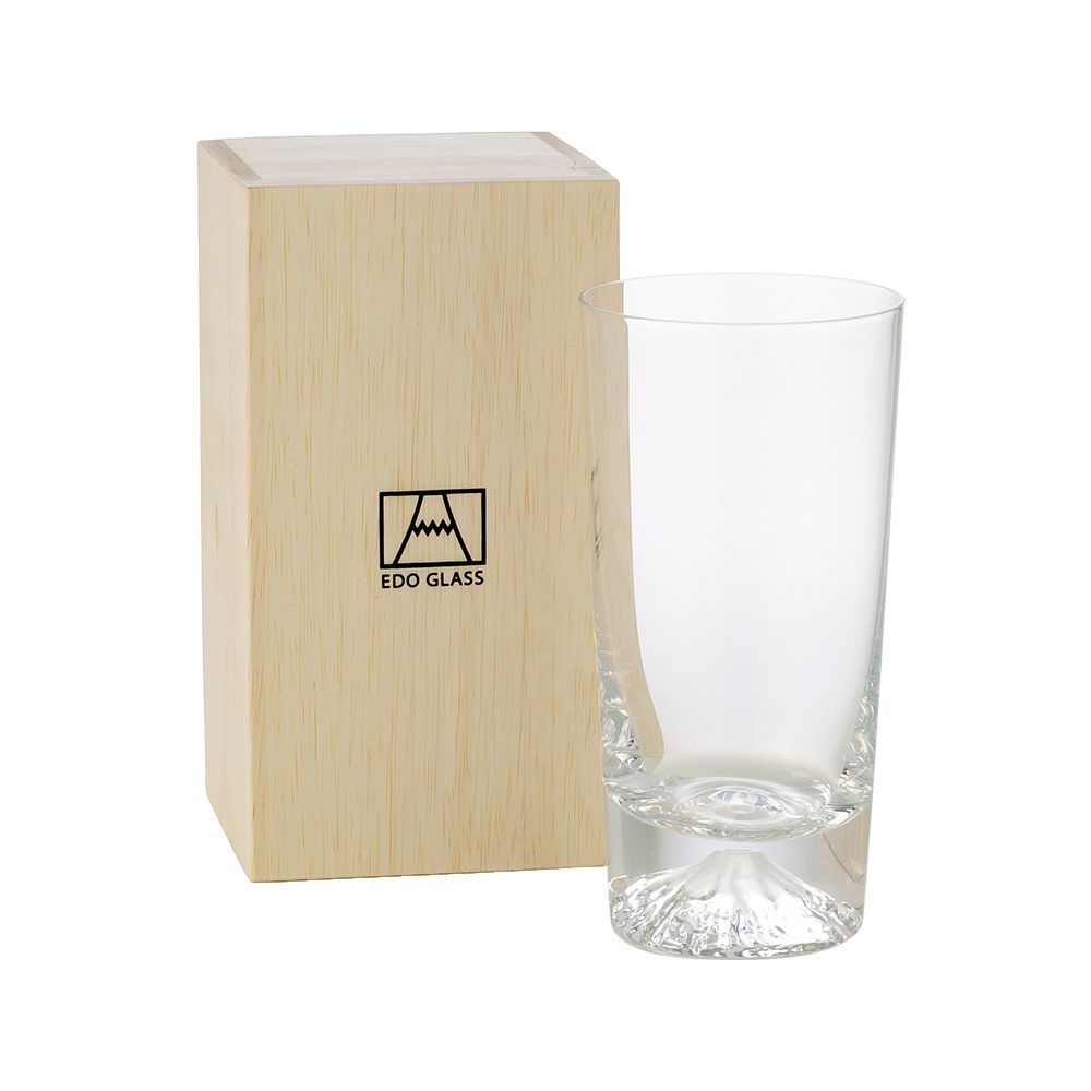 【伝統工芸】田島硝子 富士山グラス タンブラー 400ml TG15-015-T
