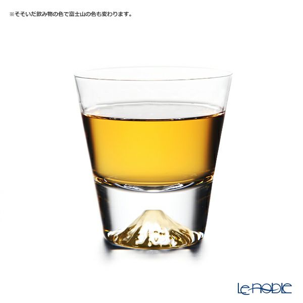 【伝統工芸】田島硝子 富士山グラス ミニロックグラス 150ml TG20-015-MR