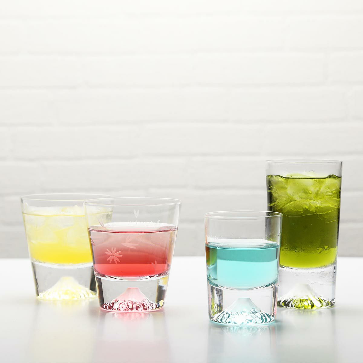 【伝統工芸】田島硝子 富士山グラス 冷酒グラス／ショットグラス 90ml TG20-015-CS