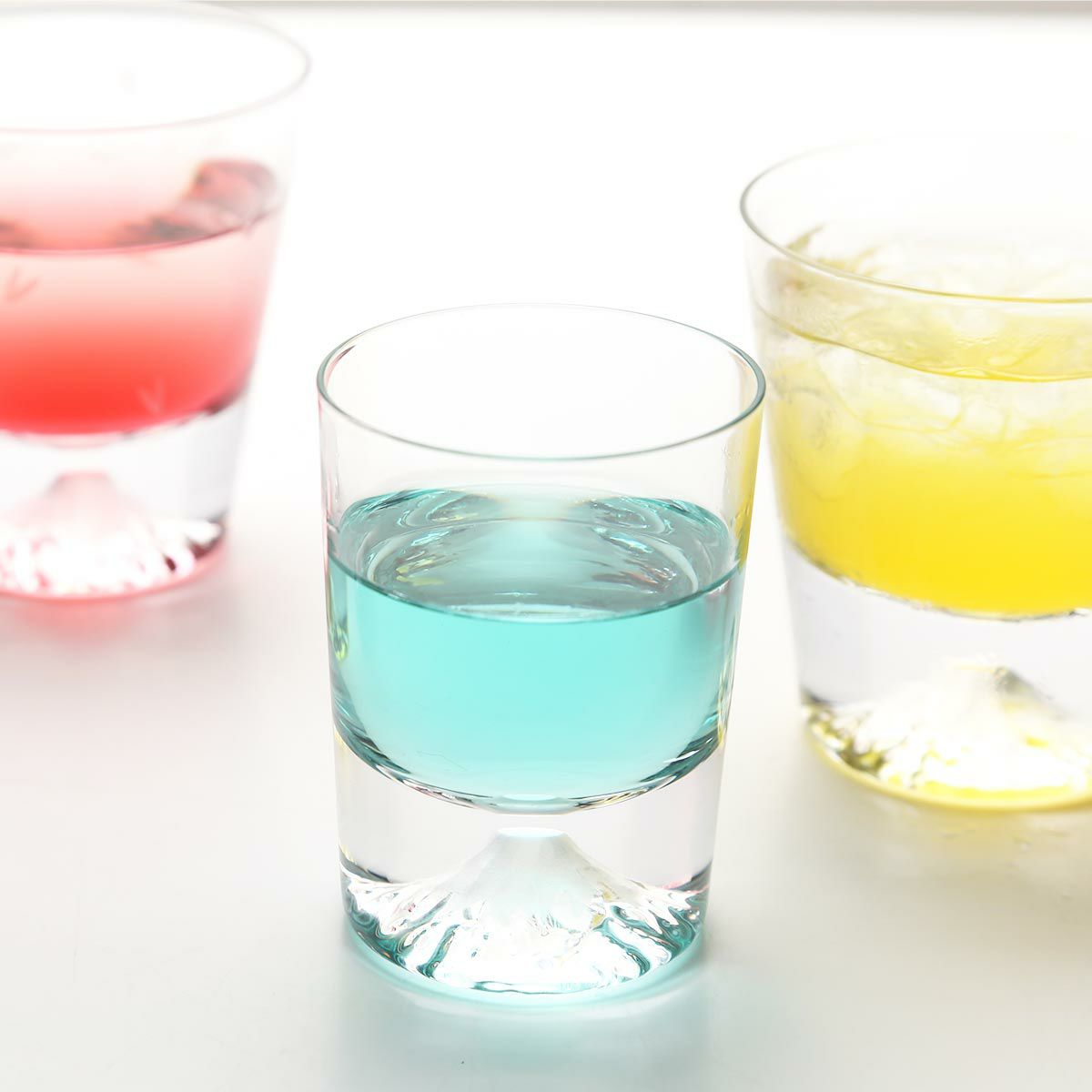 【伝統工芸】田島硝子 富士山グラス 冷酒グラス／ショットグラス 90ml TG20-015-CS