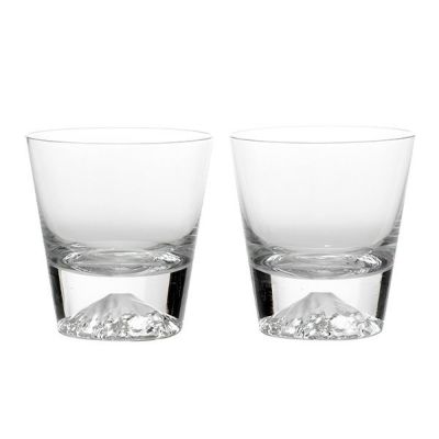 伝統工芸】田島硝子 富士山グラス ロックグラス 270ml TG15-015-2R