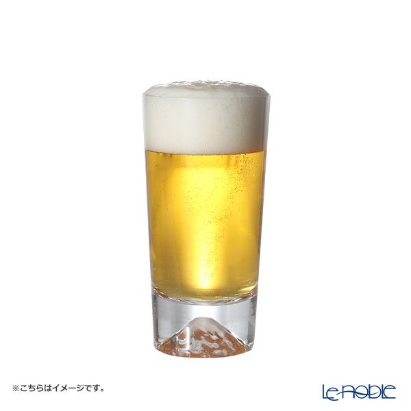 【伝統工芸】田島硝子 富士山グラス タンブラー 400ml TG15-015-2T ペア【木箱入】