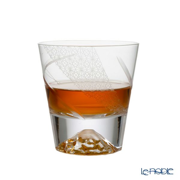 【伝統工芸】田島硝子 富士山プレミアムグラス ロックグラス 颯 はやて 270ml TG20-015-RP1