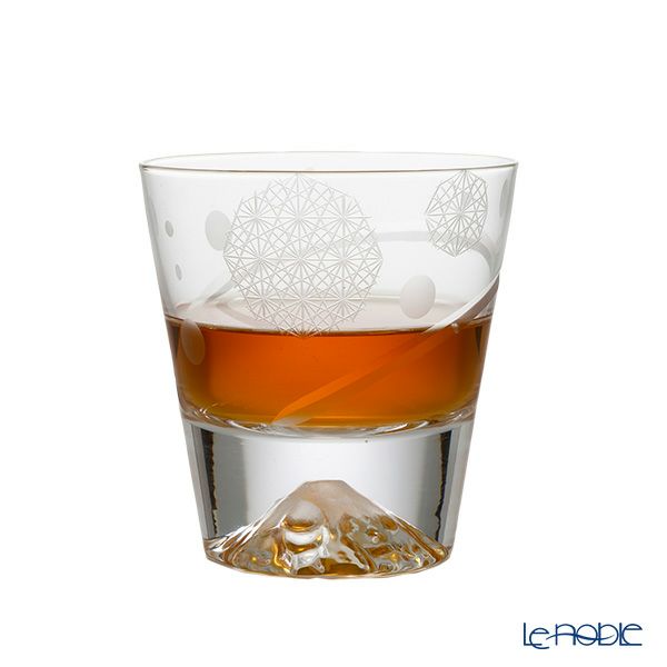 【伝統工芸】田島硝子 富士山プレミアムグラス ロックグラス 灯 あかり 270ml TG20-015-RP2