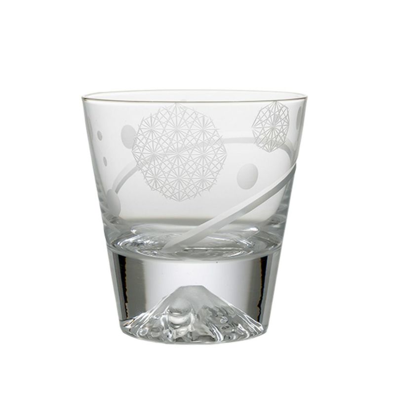 【伝統工芸】田島硝子 富士山プレミアムグラス ロックグラス 灯 あかり 270ml TG20-015-RP2