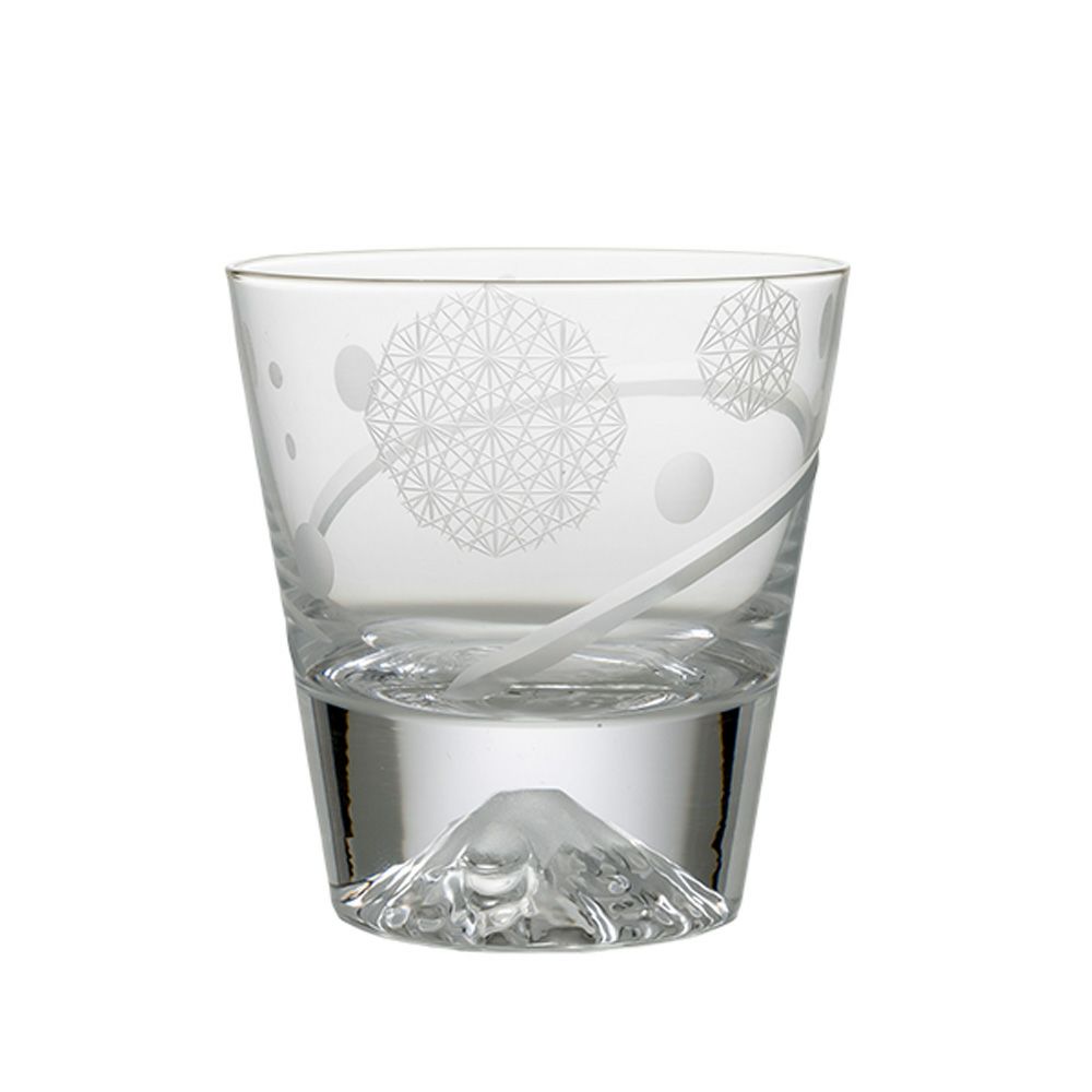 【伝統工芸】田島硝子 富士山プレミアムグラス ロックグラス 灯 あかり 270ml TG20-015-RP2