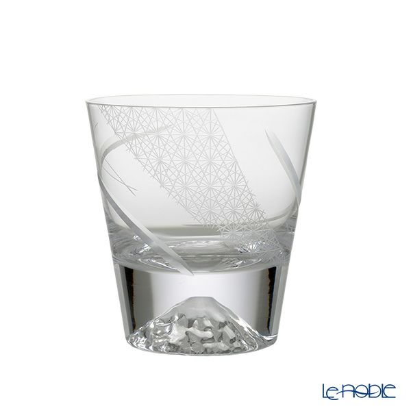 【伝統工芸】田島硝子 富士山プレミアムグラス ロックグラス 270ml 颯 はやて ＆ 灯 あかり ペア TG20-015-RP12