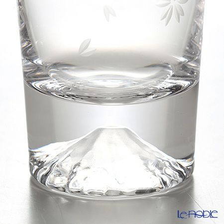 【伝統工芸】田島硝子 富士山グラス タンブラー 400ml 桜切子 TG16-015-TS