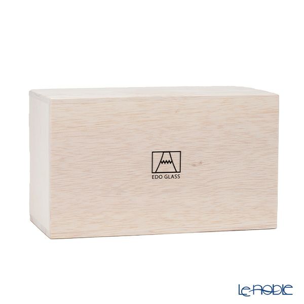 【伝統工芸】田島硝子 富士山グラス 桜切子 ロックグラス 270ml TG16-015-2RS ペア【木箱入】