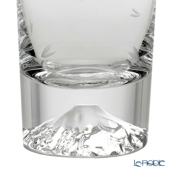 【伝統工芸】田島硝子 富士山グラス 桜切子 タンブラー 400ml TG16-015-2TS ペア【木箱入】