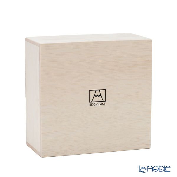 【伝統工芸】田島硝子 富士山グラス 桜切子 タンブラー 400ml TG16-015-2TS ペア【木箱入】