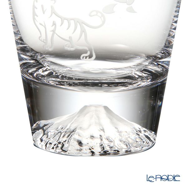 【伝統工芸】田島硝子 富士山グラス ロックグラス 270ml 干支 2022年 寅 風呂敷付