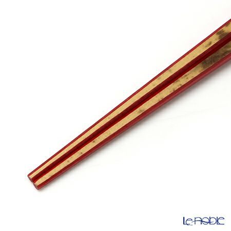 高野竹工 御園箸 紅花 22.5cm