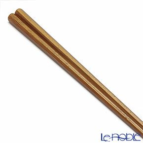 高野竹工 八角箸 ゴマ竹 摺り漆 05504S