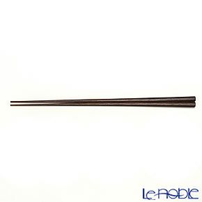 高野竹工 八角箸 燻し煤竹 摺り漆 05508S