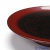 【伝統工芸】輪島塗 外銀朱内曙研出 高脚浅皿 B-9-2