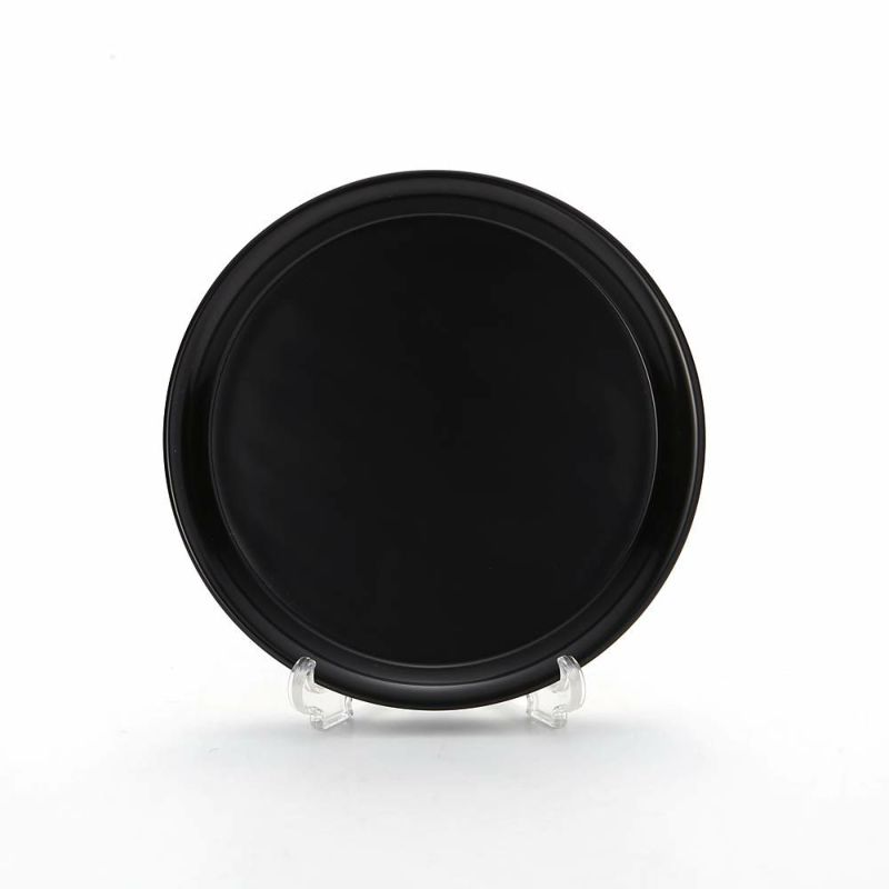 【伝統工芸】輪島塗 プレート／コースター 黒