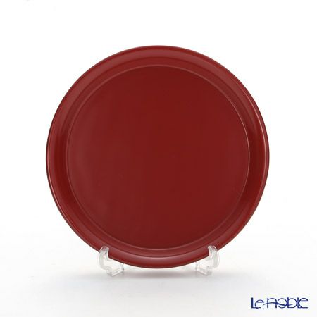 【伝統工芸】輪島塗 プレート／コースター 赤