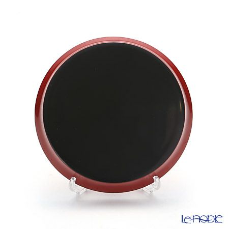 【伝統工芸】輪島塗 プレート／コースター 赤